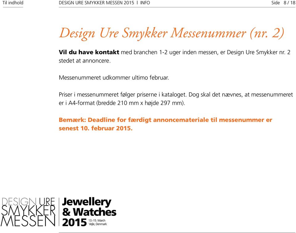 Design Ure Smykker Messen Info - PDF Free Download