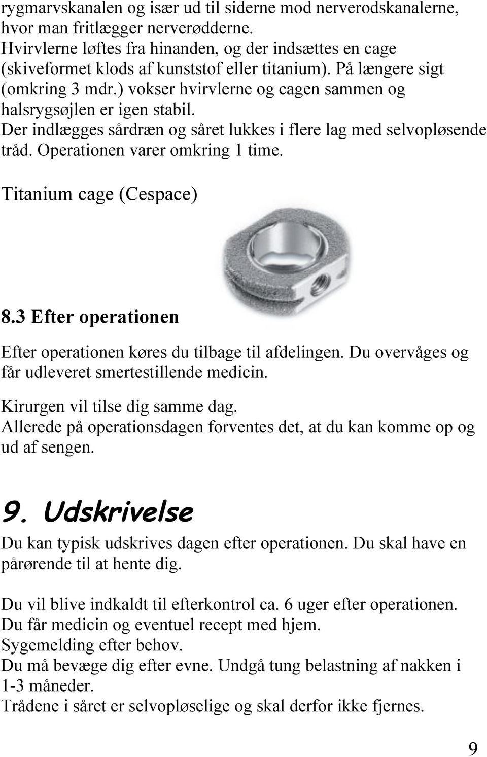 Operation for discusprolaps i nakken - PDF Free Download