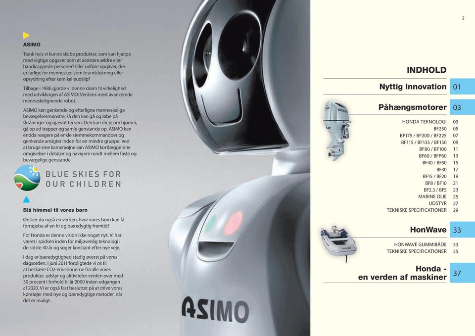 Tilbage i 1986 gjorde vi denne drøm til virkelighed med udviklingen af ASIMO: Verdens mest avancerede menneskelignende robot.