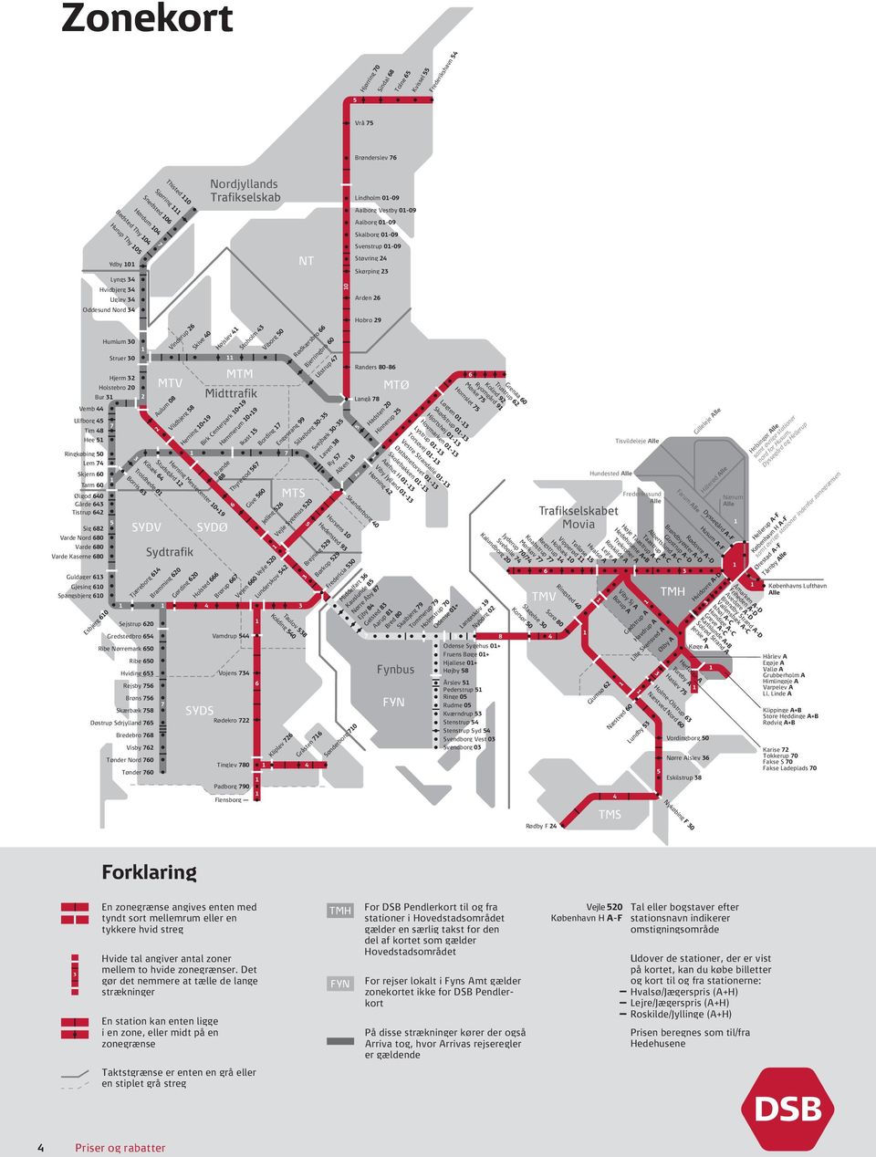 Zonekort københavn Zonesystemet