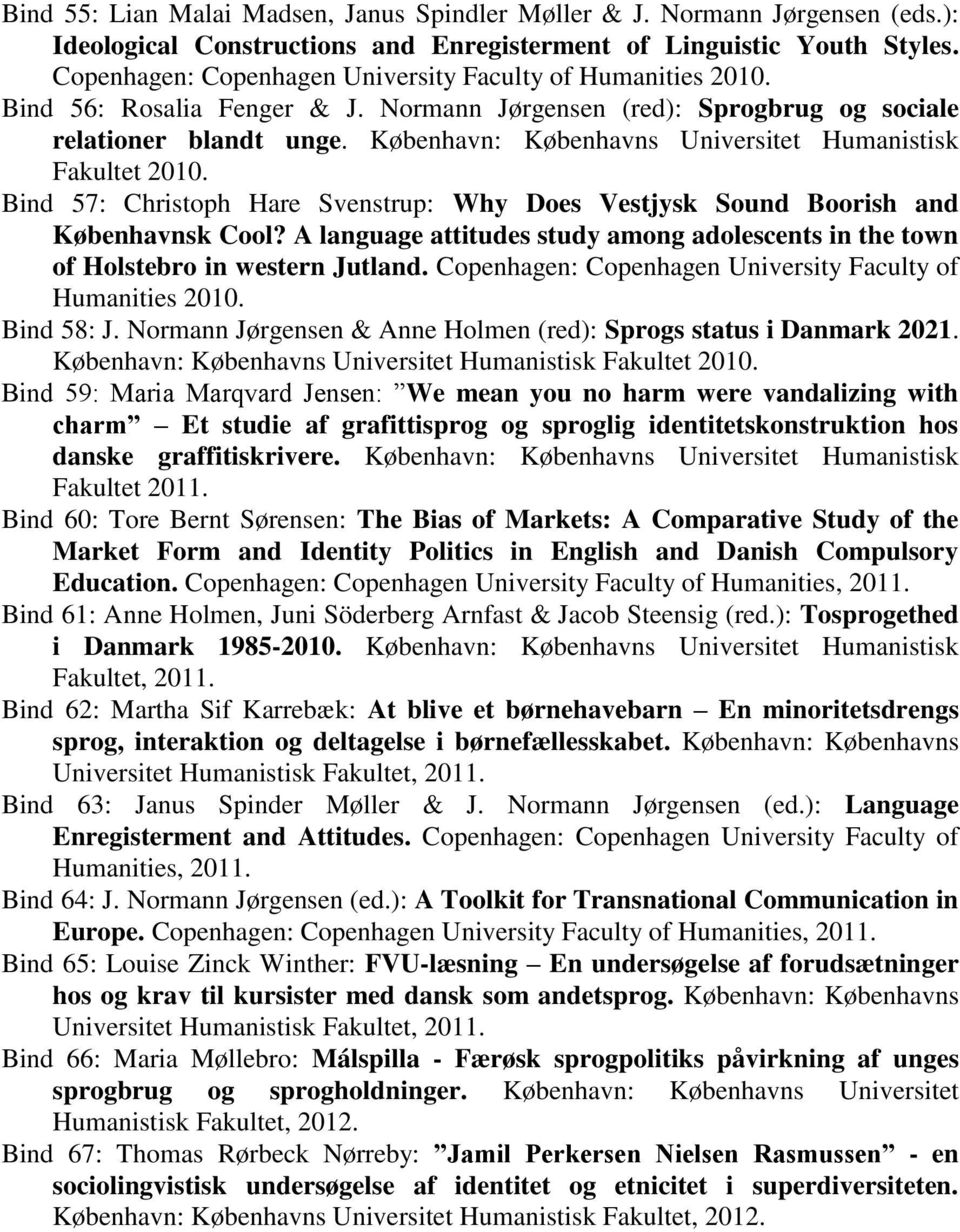 Københavnerstudier i tosprogethed. Almindelig serie - PDF Gratis download
