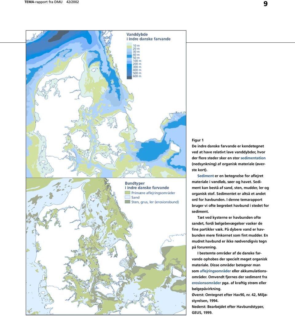 Sedimentet er altså et andet ord for havbunden. I denne temarapport bruger vi ofte begrebet havbund i stedet for sediment.