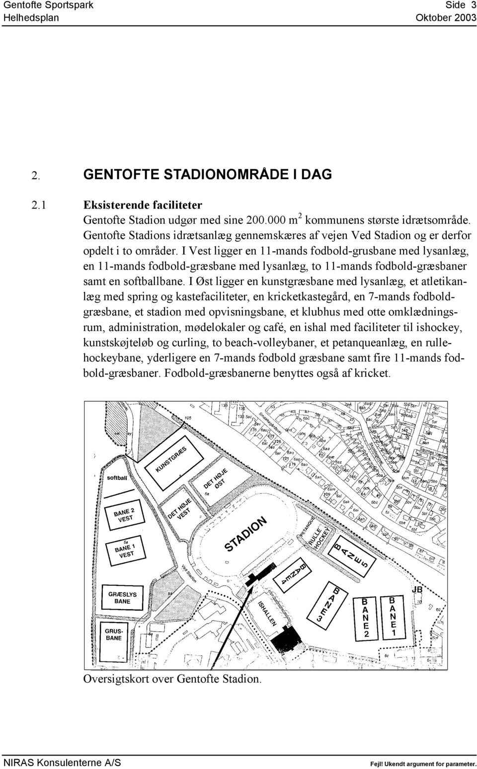Helhedsplan - GENTOFTE SPORTSPARK - PDF Gratis download
