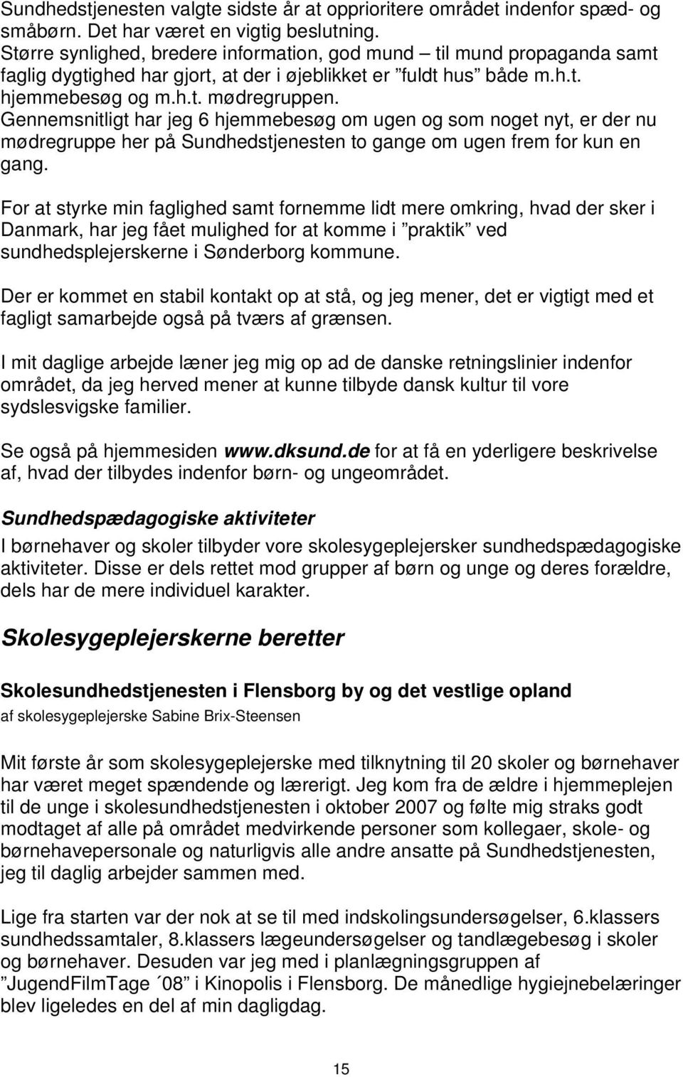 Sundhedstjeneste for Sydslesvig - PDF Free Download
