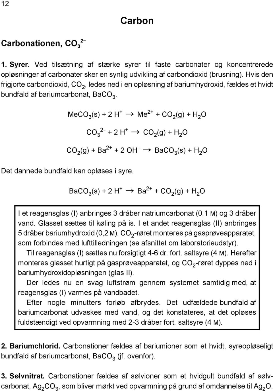 Udvalgte grundstoffers vandig opløsning - PDF download