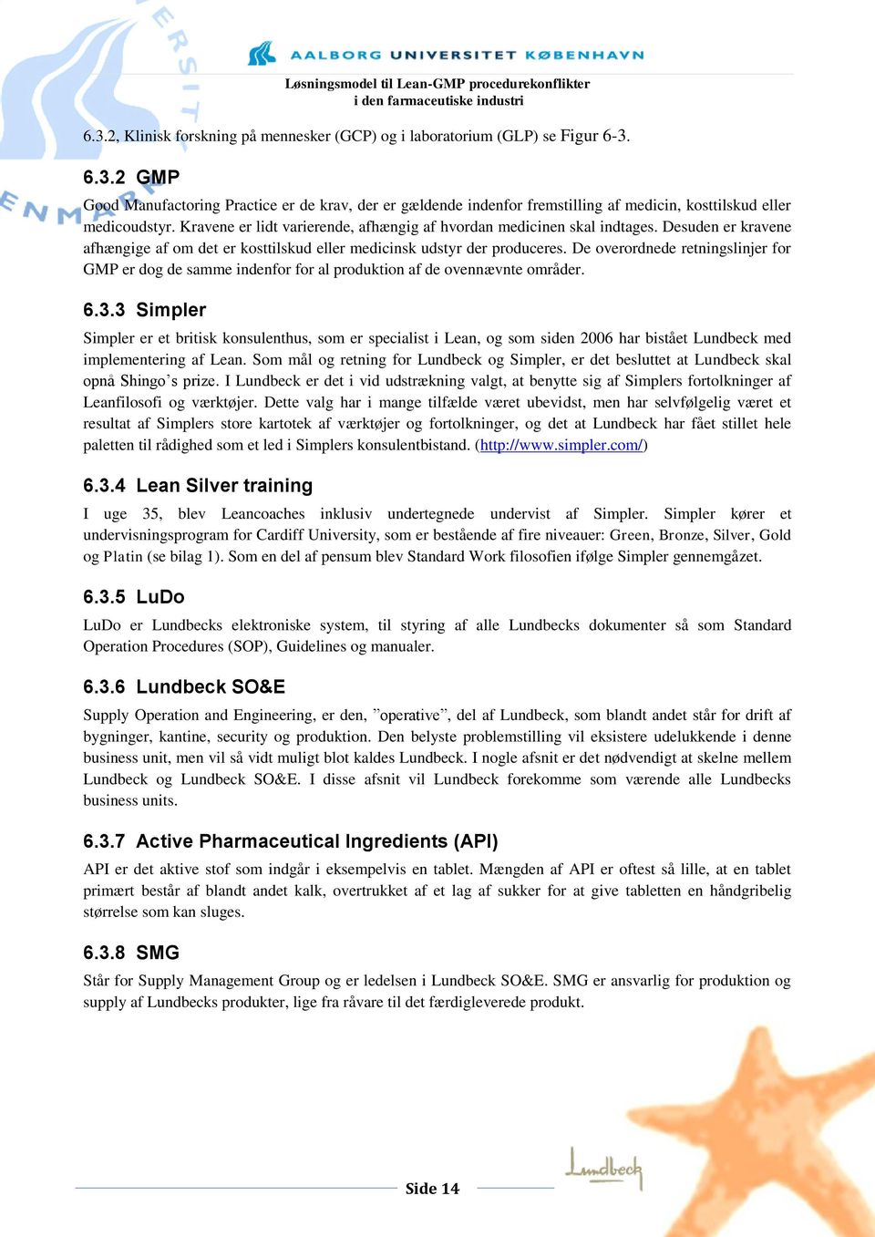 Løsningsmodel til Lean-GMP procedurekonflikter i den farmaceutiske industri  - PDF Gratis download