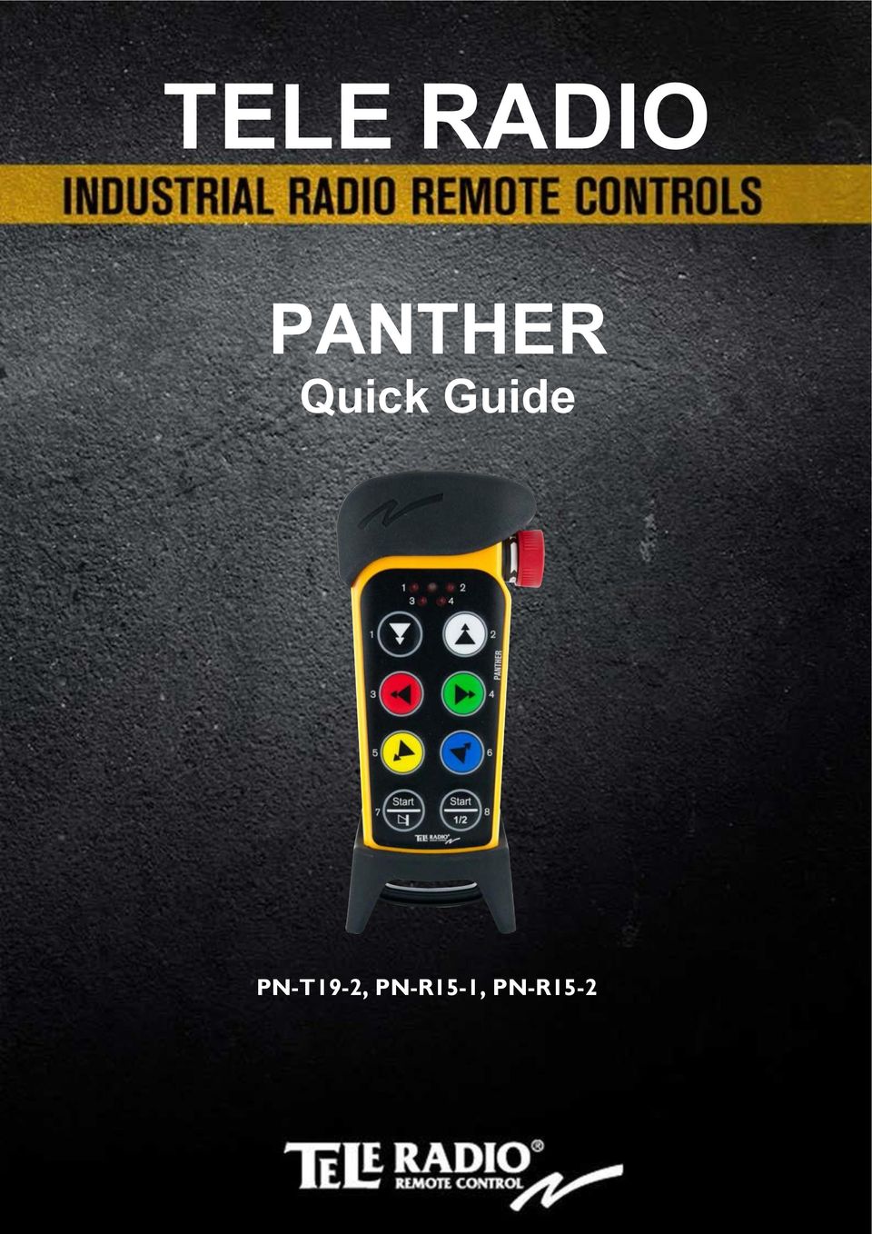 TELE RADIO. PANTHER Quick Guide PN-T19-2, PN-R15-1, PN-R PDF Free Download