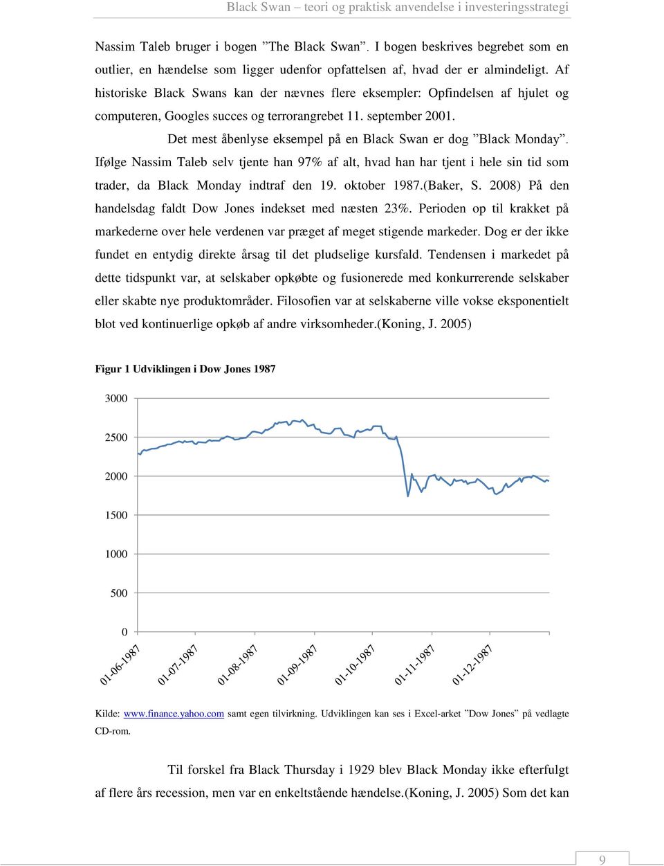Black Swan Teori og praktisk anvendelse i investeringsstrategi - PDF Gratis  download