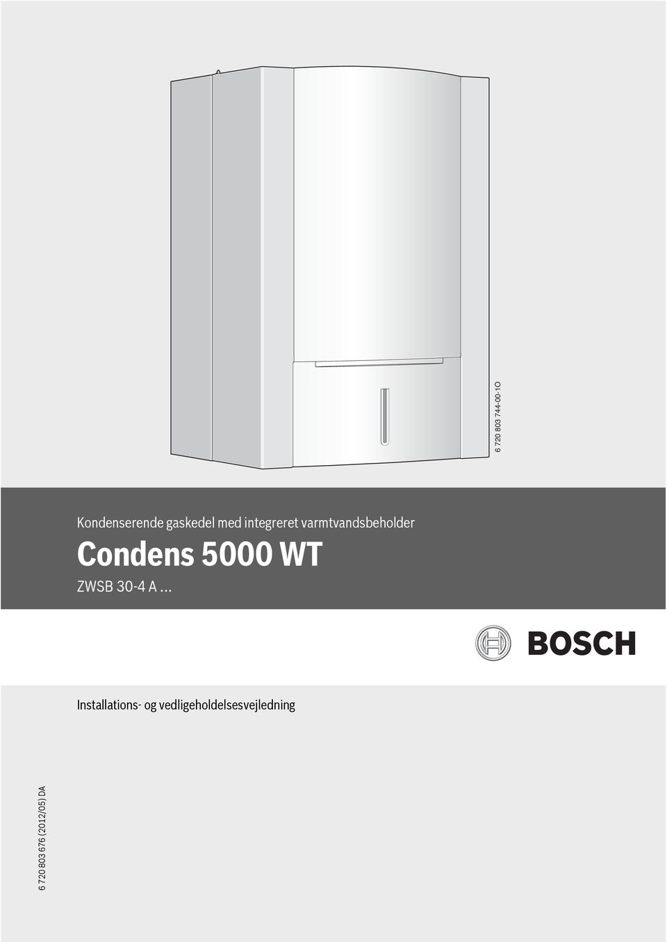 varmtvandsbeholder ZWSB 30-4 A.
