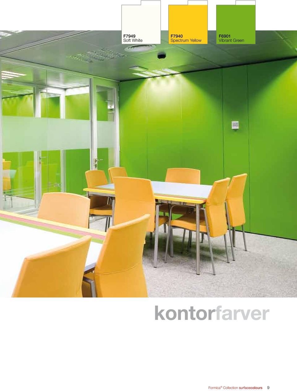 Vibrant Green kontorfarver
