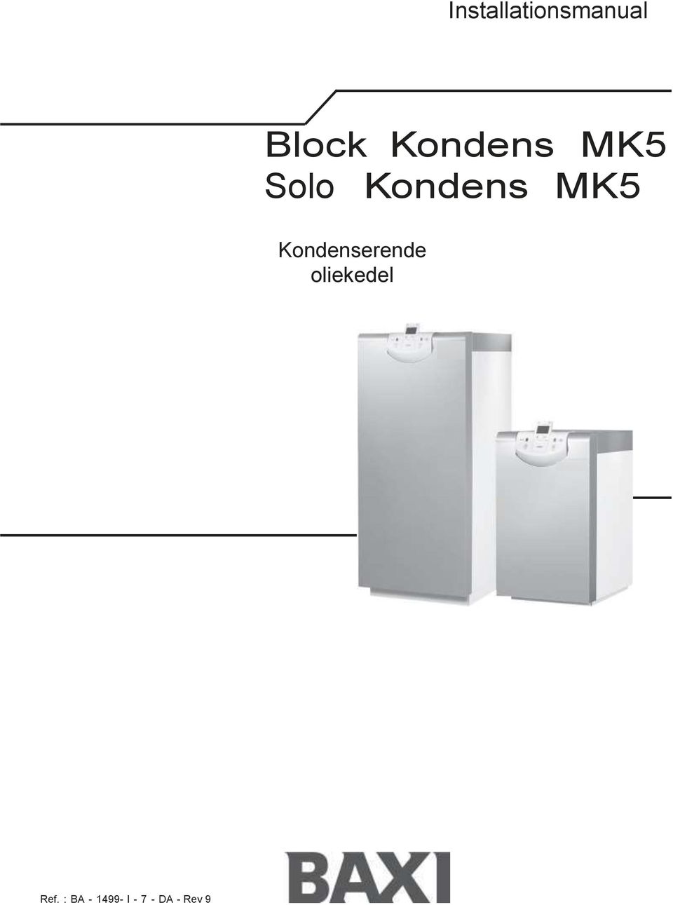 Block Kondens MK5 Solo Kondens MK5 - PDF Gratis download