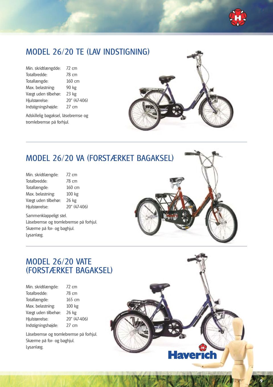 Kør ordenligt! Hos Bjørn Nielsen Rehab og Hospitalsartikler A/S har du  adgang til markedets bredeste udvalg af cykler. - PDF Free Download