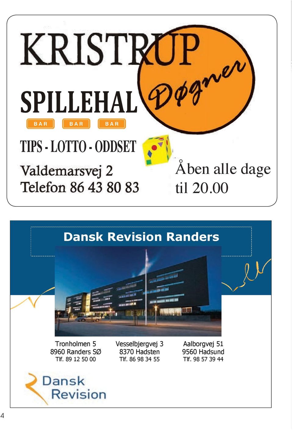 00 Dansk Revision Randers Tronholmen 5 Vesselbjergvej 3
