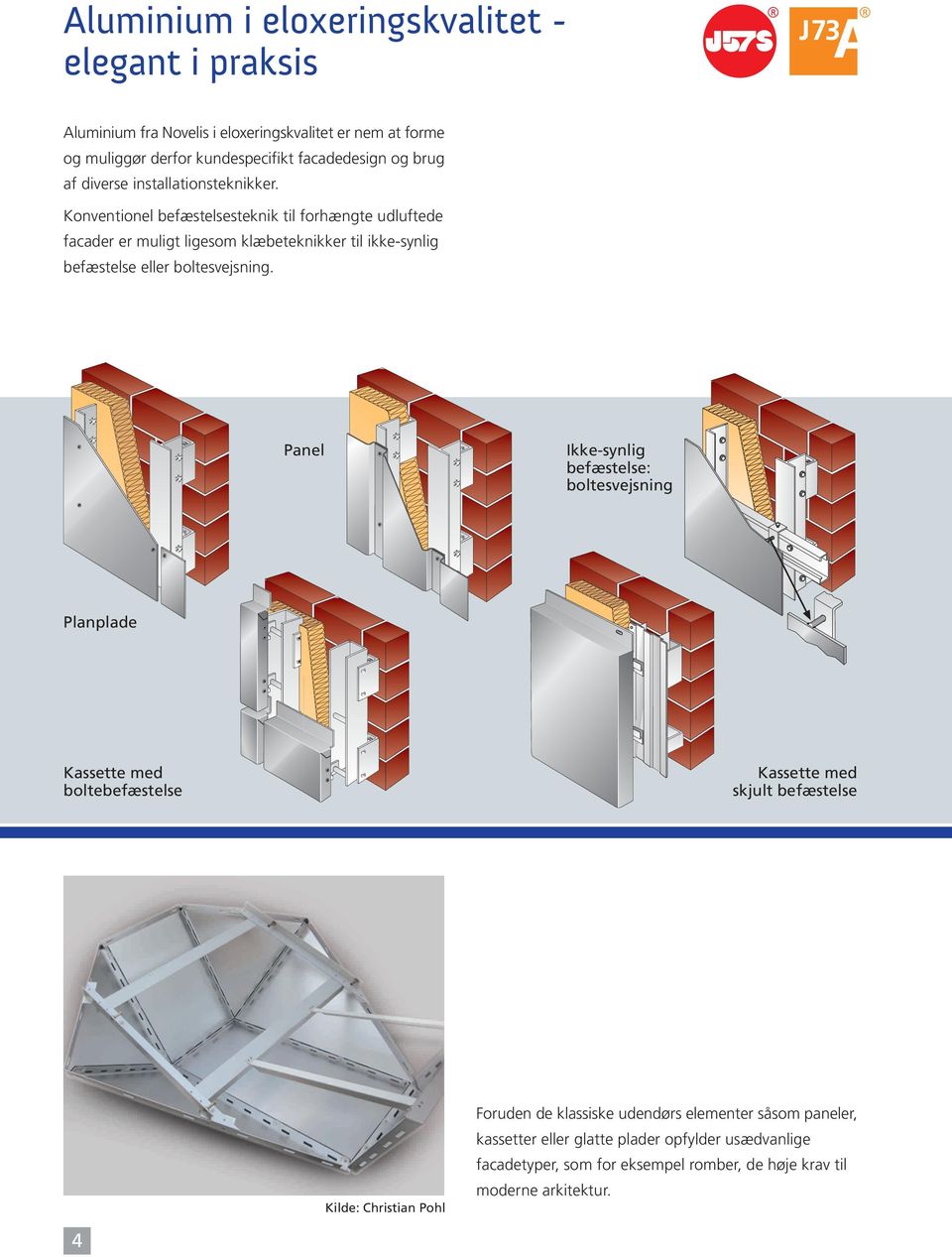Aluminiums væsentlige materialeegenskaber. De hyppigste anvendelsesområder:  Aluminium er et ideelt materiale til innovative og krævende facadedesign. -  PDF Free Download