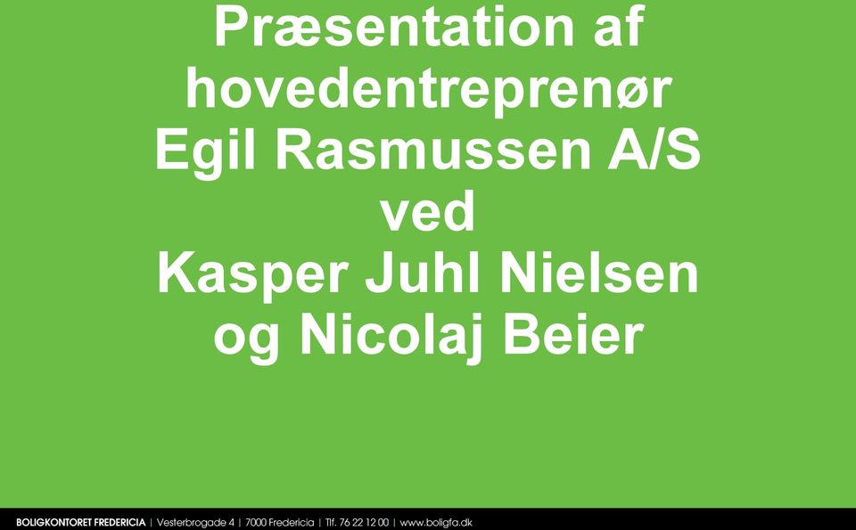 Rasmussen A/S ved