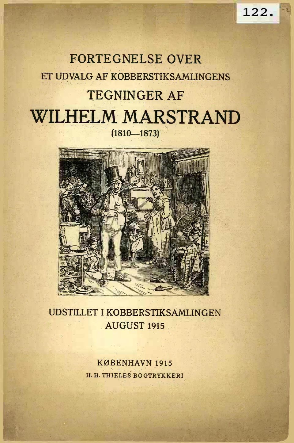 MARSTRAND (1810 1873) UDSTILLET I