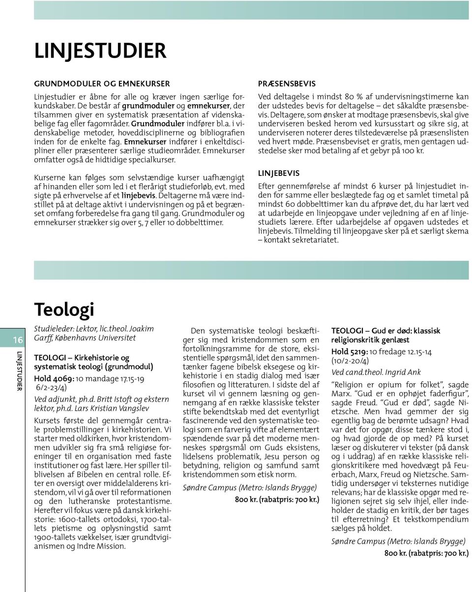 Folkeuniversitetet i København. PROGRAM FORår PDF Gratis download