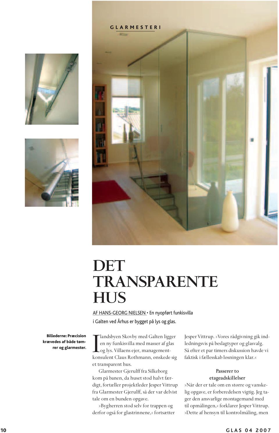 GLAS GLARMESTERI ARKITEKTUR DESIGN TEKNIK EFTERÅR Metro med panoramaudsigt.  12 Danmarks største glasmontre - PDF Free Download