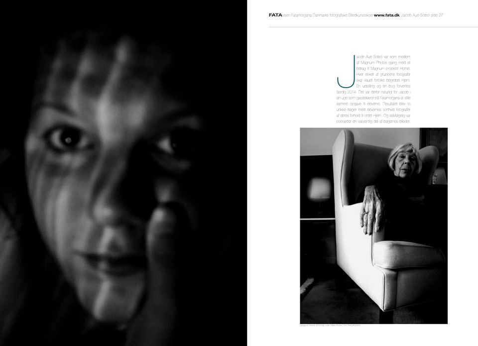 Hver enkelt af gruppens fotografer skal visuelt fortolke begrebet Hjem. En udstilling og en bog forventes færdig 2014.