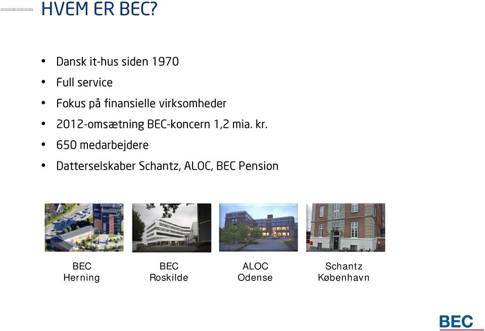virksomheder 2012-omsætning BEC-koncern 1,2 mia. kr.