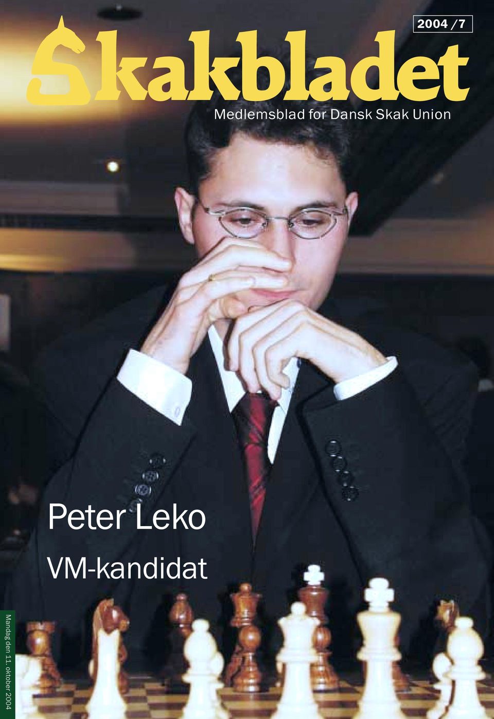 kakbladet Peter Leko VM-kandidat Medlemsblad for Dansk Skak Union 2004 /7 -  PDF Gratis download
