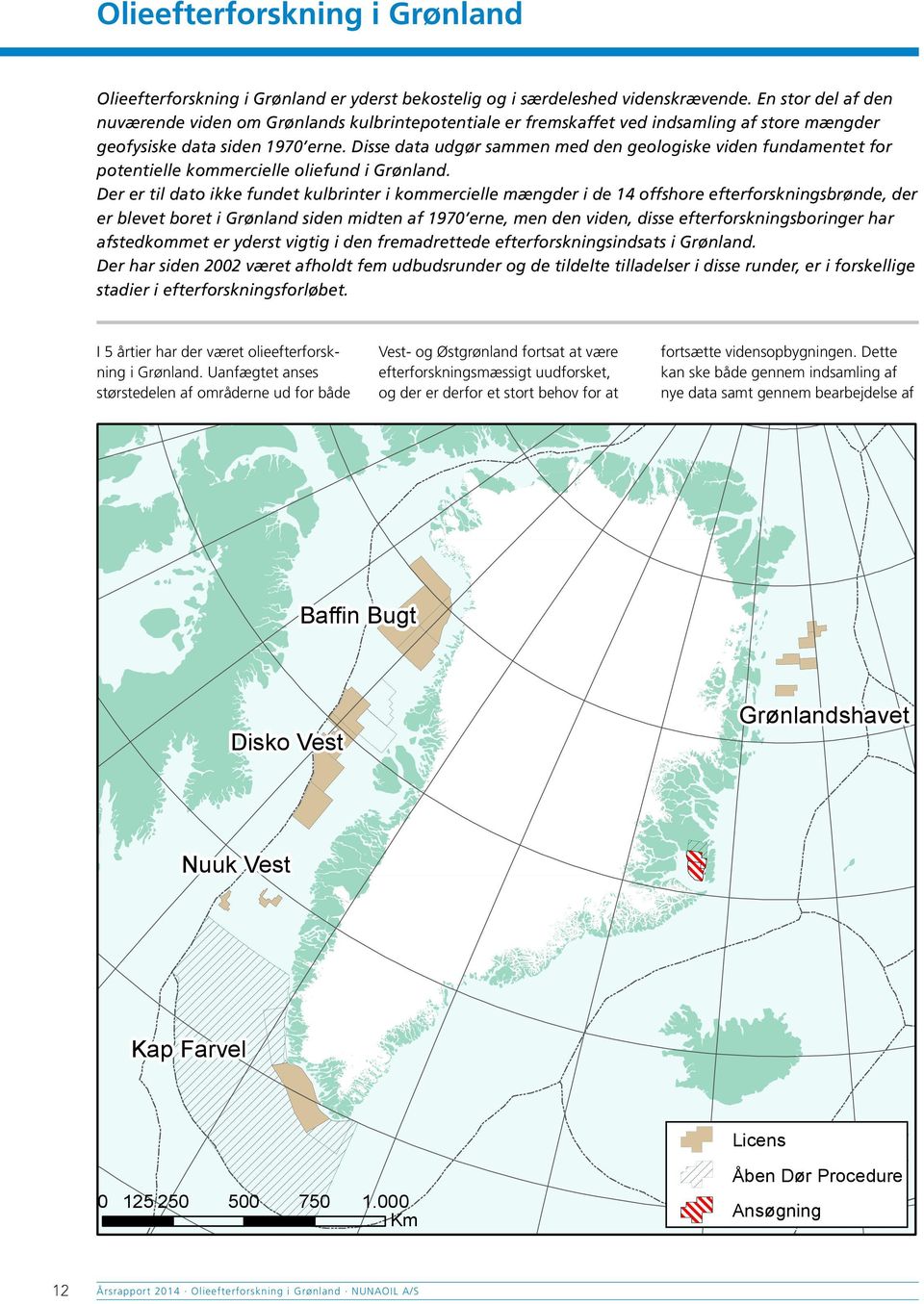 Disse data udgør sammen med den geologiske viden fundamentet for potentielle kommercielle oliefund i Grønland.