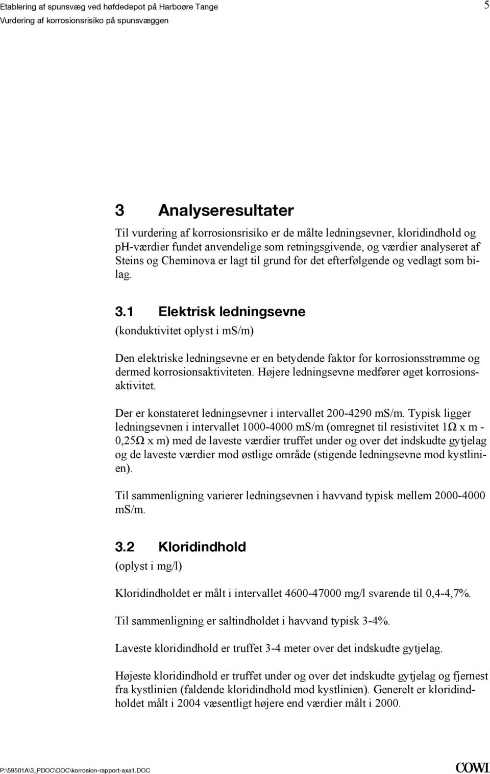 Etablering af spunsvæg ved høfdedepot på Harboøre Tange - PDF Free Download