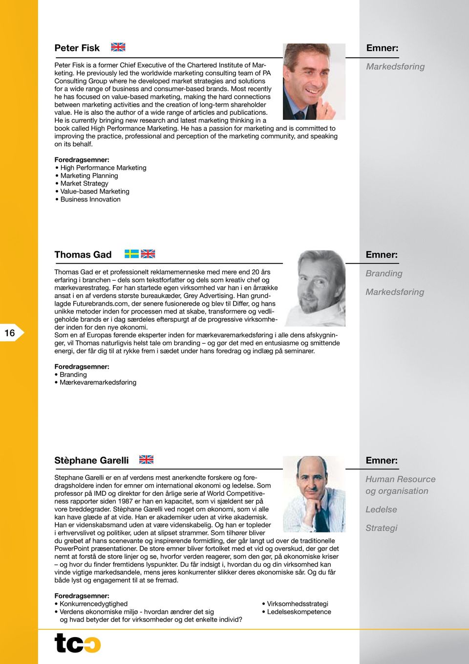 Business Speakers om... - PDF Gratis download