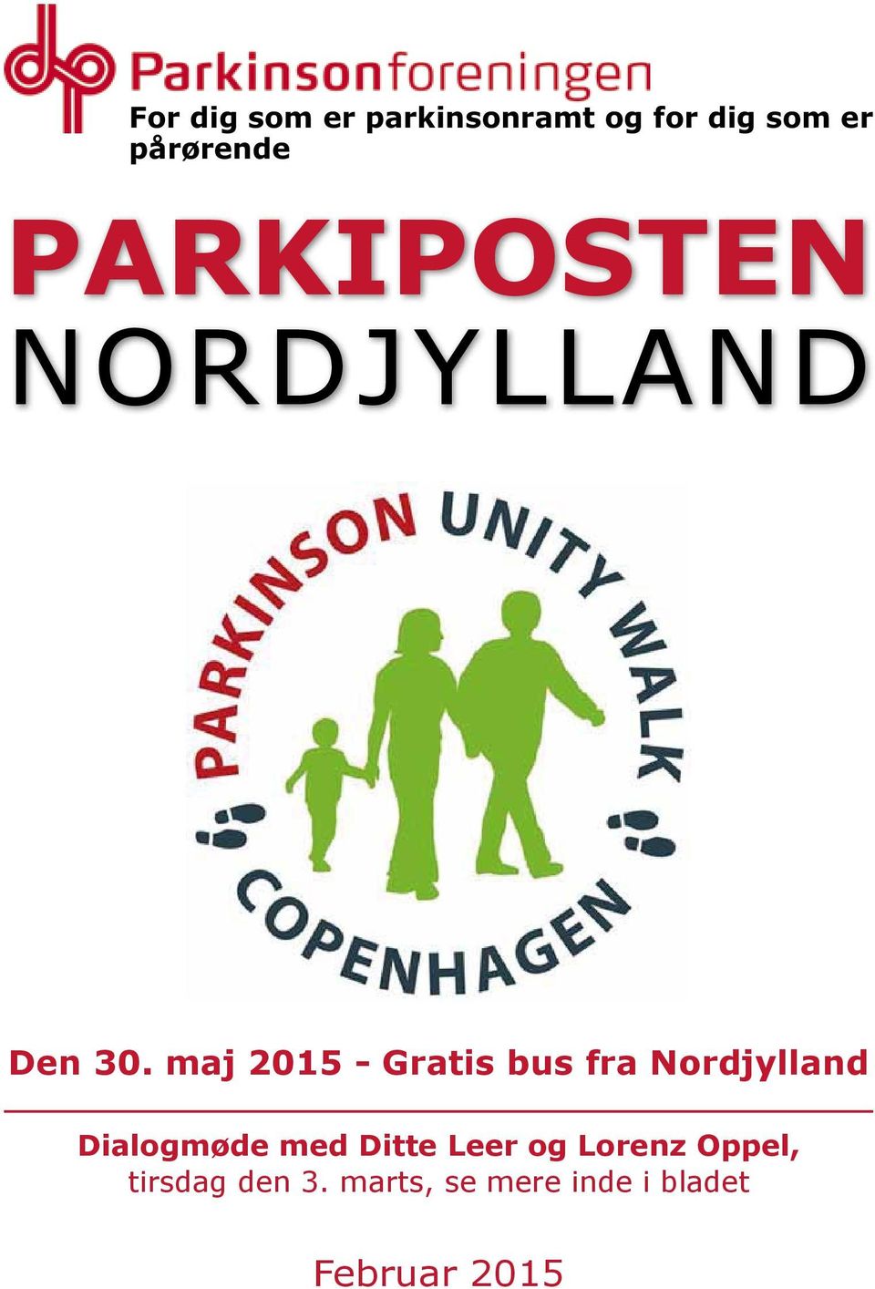 maj 2015 - Gratis bus fra Nordjylland Dialogmøde med
