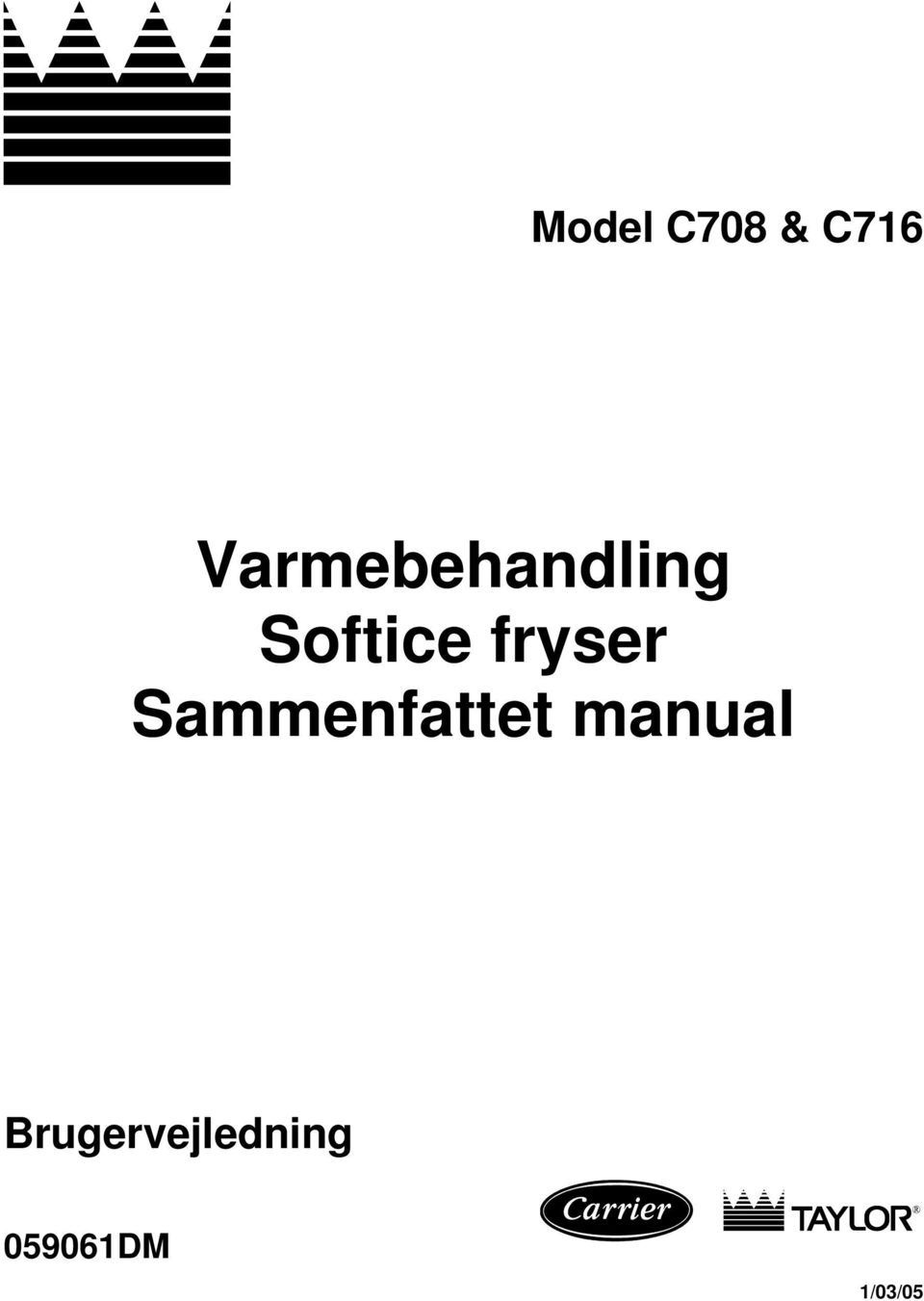 Varmebehandling Softice fryser Sammenfattet manual - PDF Free Download