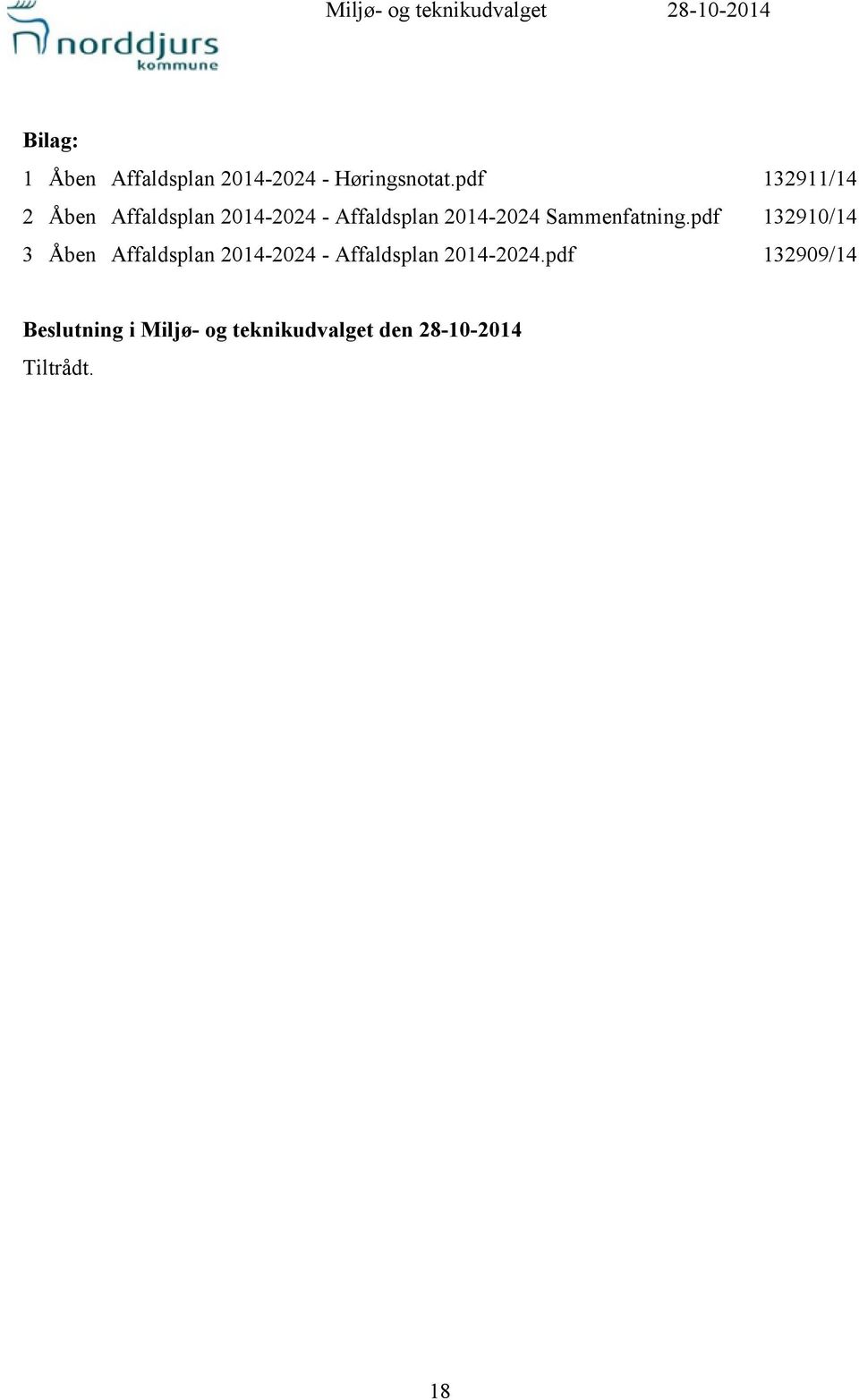 pdf 132911/14 2 Åben Affaldsplan 2014-2024 - Affaldsplan 2014-2024