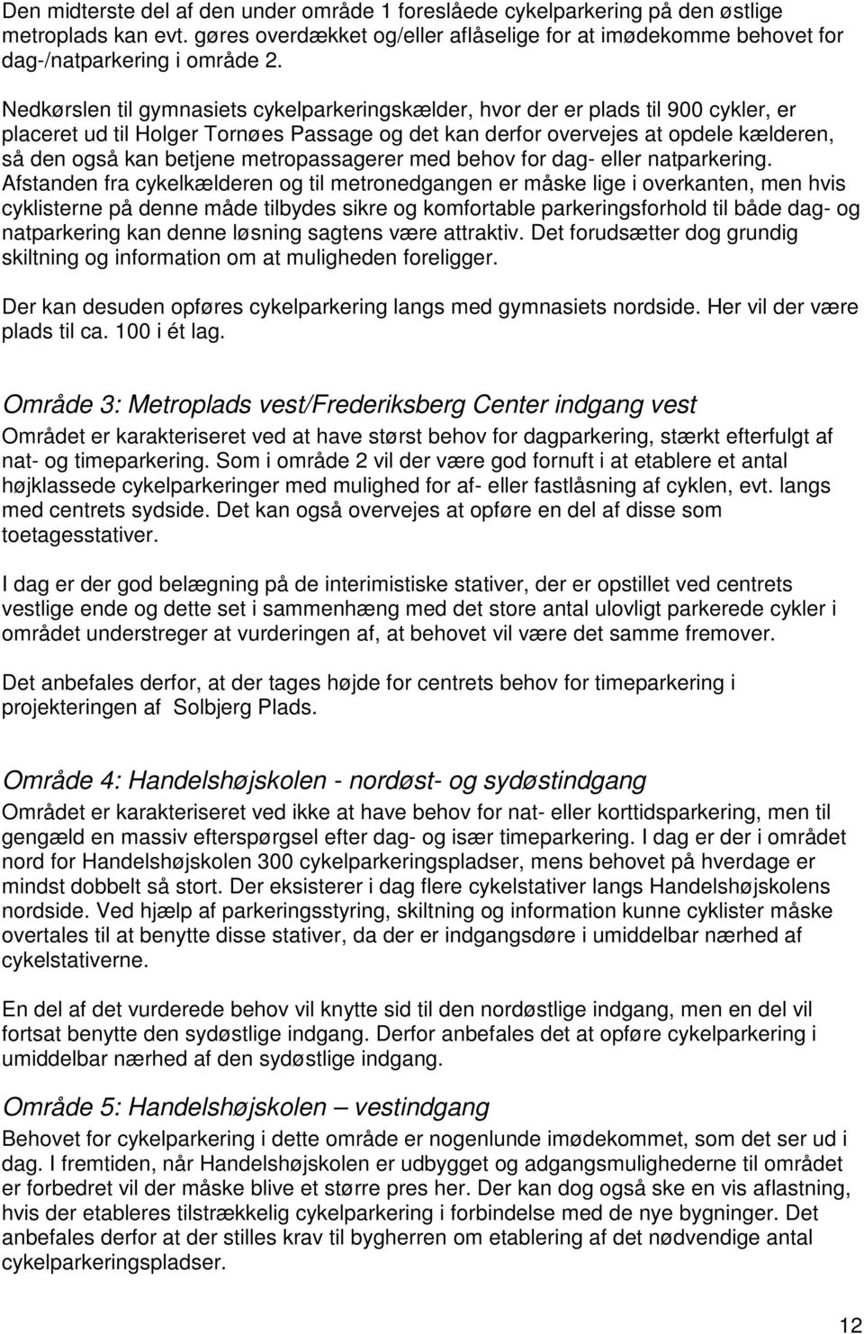 Cykelparkering Frederiksberg Bymidte - PDF Free Download