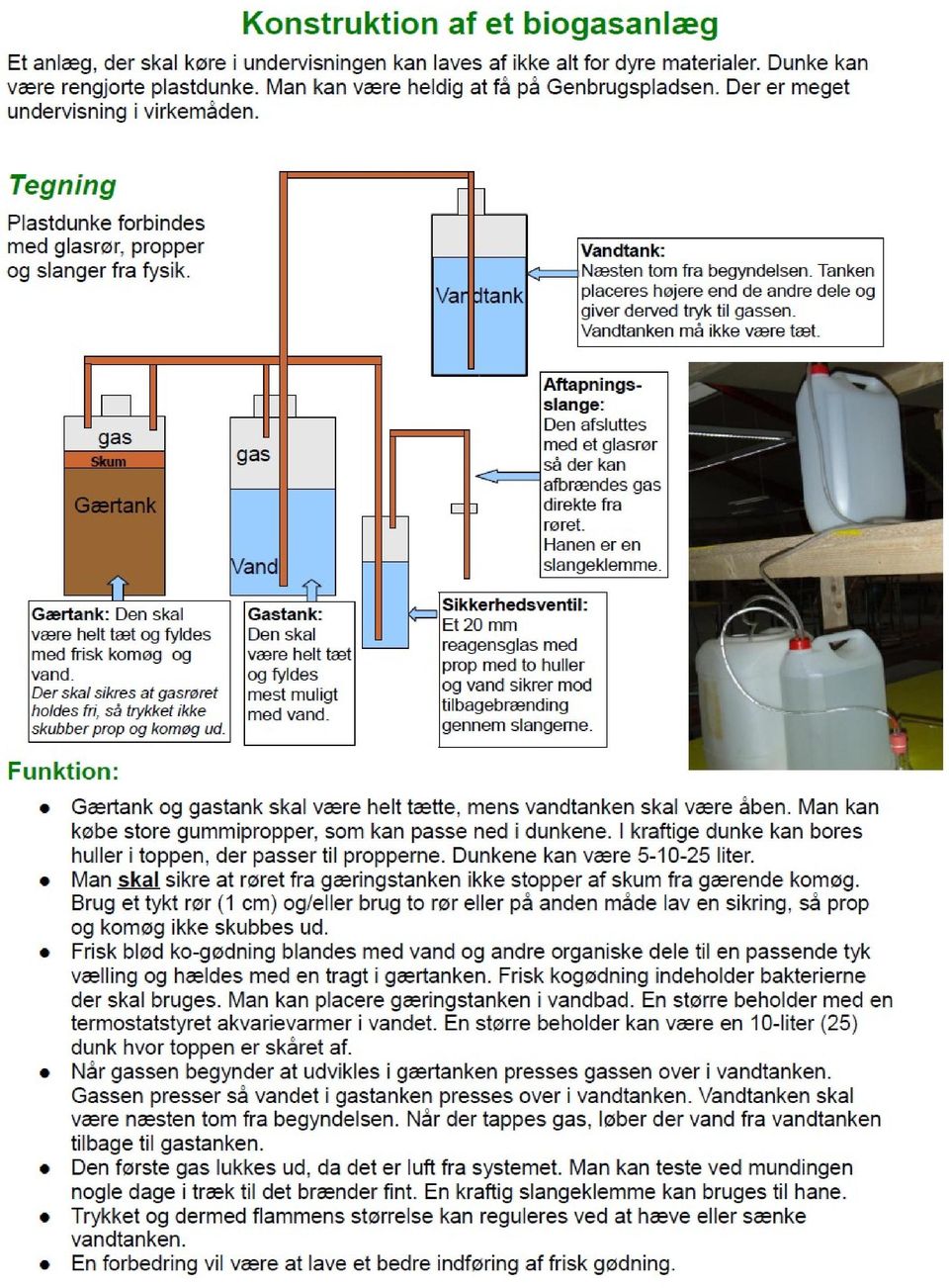 Biogas. andre luftarter. Begrundelse - PDF Free Download