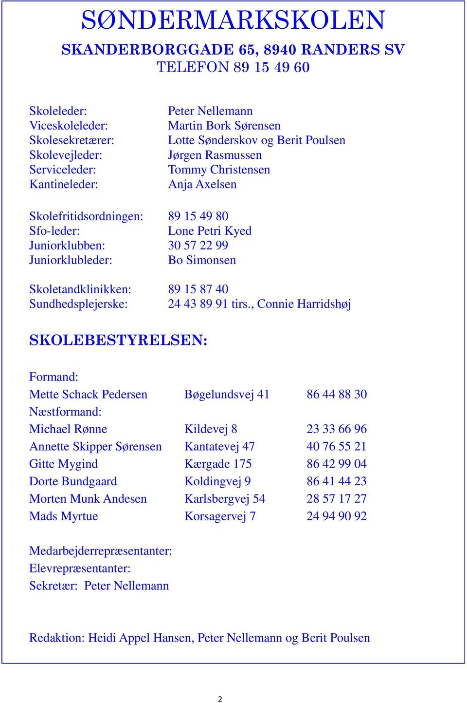 SØNDERMARKSKOLEN. Nr. 1 juni årgang - PDF Free Download