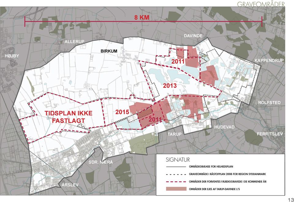 nærå signatur områdegrænse for helhedsplan graveområde i råstofplan 2008 for region