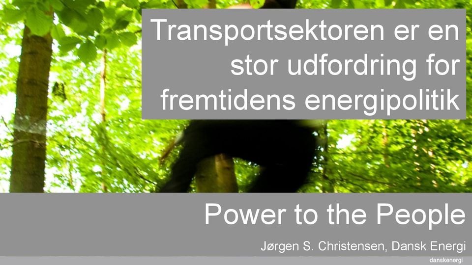 energipolitik Power to the