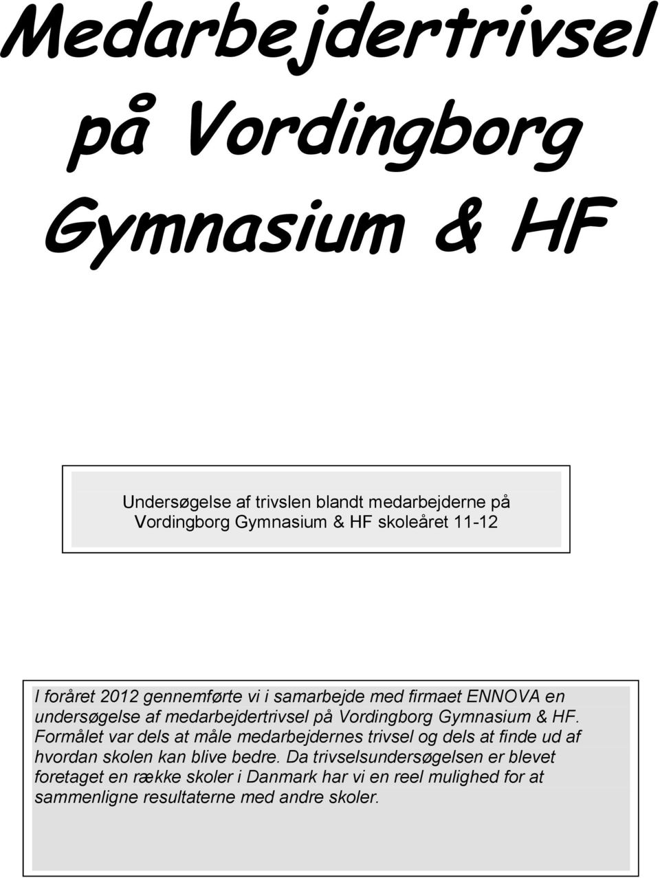 Vordingborg Gymnasium & HF.