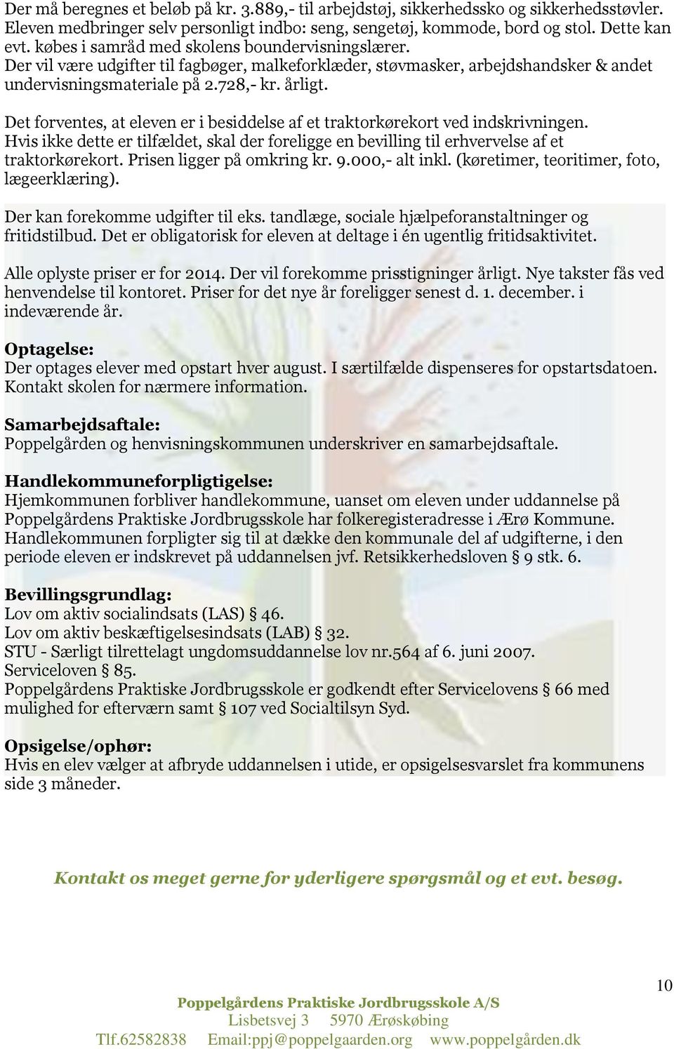 Poppelgårdens Praktiske Jordbrugsskole. - PDF Free Download