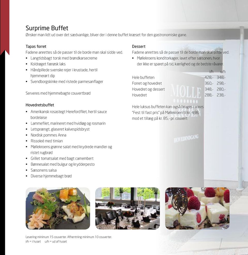 MENUFORSLAG. Selskabslokaler & Diner Transportable - PDF Free Download