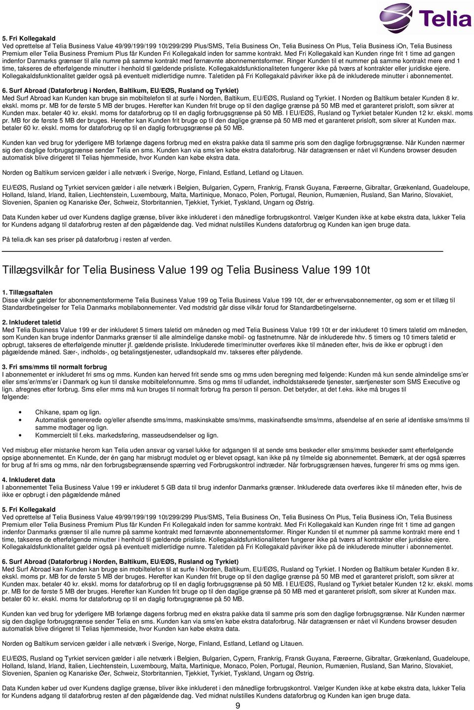 VIGTIG INFORMATION om dit nye Telia mobilabonnement - PDF Gratis download