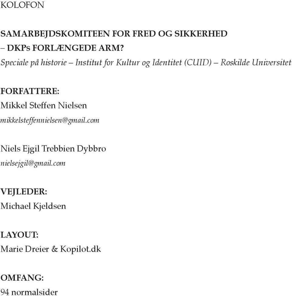Mikkel Steffen Nielsen & Niels Ejgil Trebbien Dybbro - PDF Gratis download