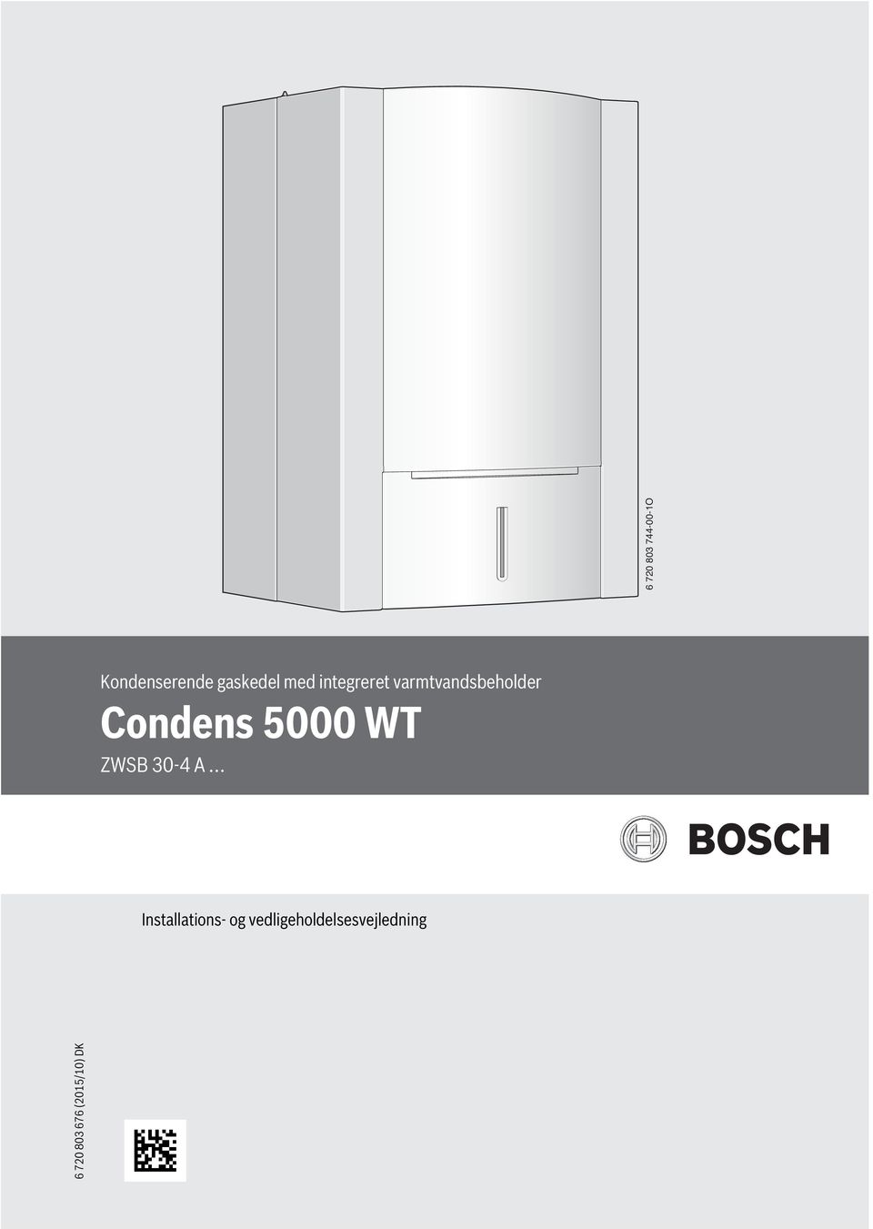 varmtvandsbeholder ZWSB 30-4 A.