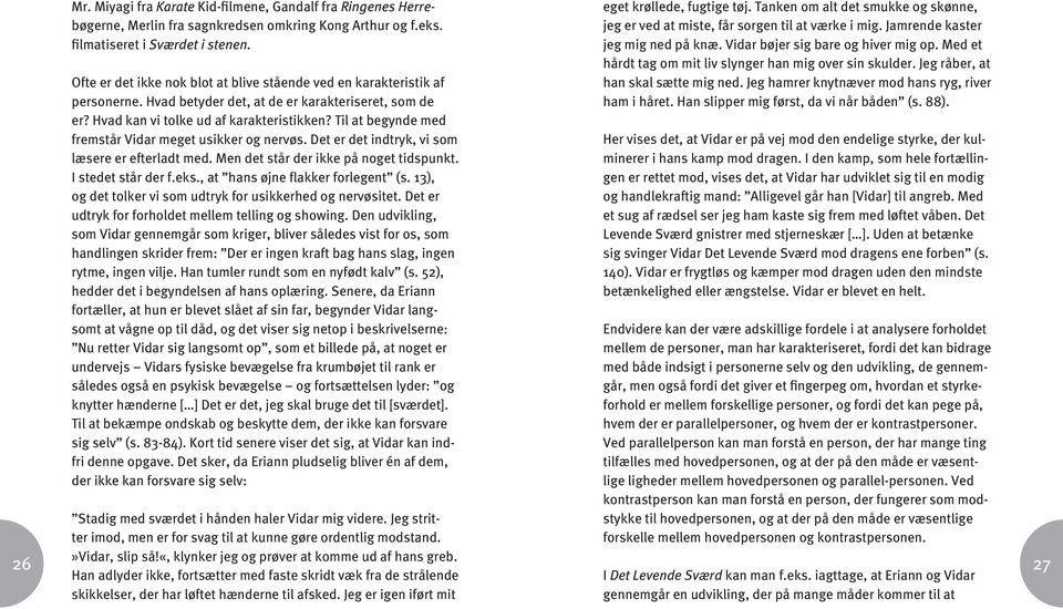 litteraturguide Det Levende Sværd til Cecilie Ekens martin blok johansen og  anette øster - PDF Gratis download