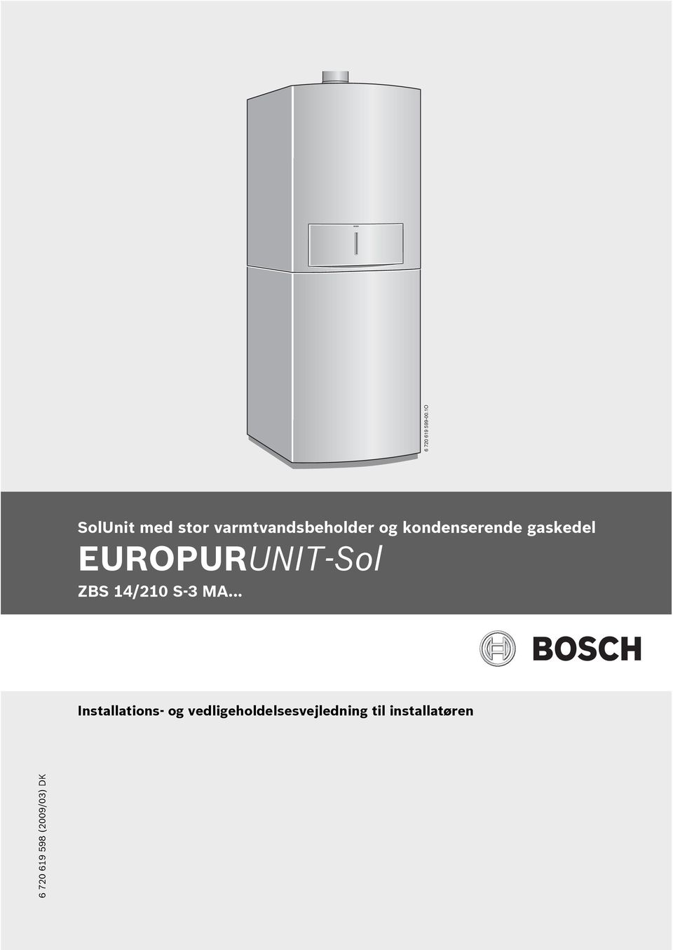 kondenserende gaskedel EUROPURUNIT-Sol ZBS