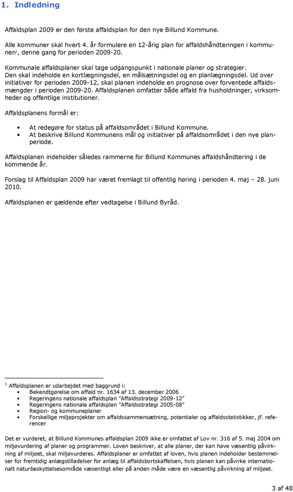 Affaldsplan 2009 Billund Kommune - PDF Free Download