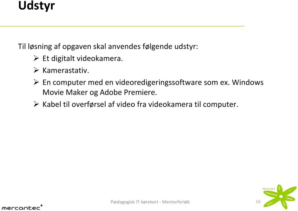 En computer med en videoredigeringssoftware som ex.