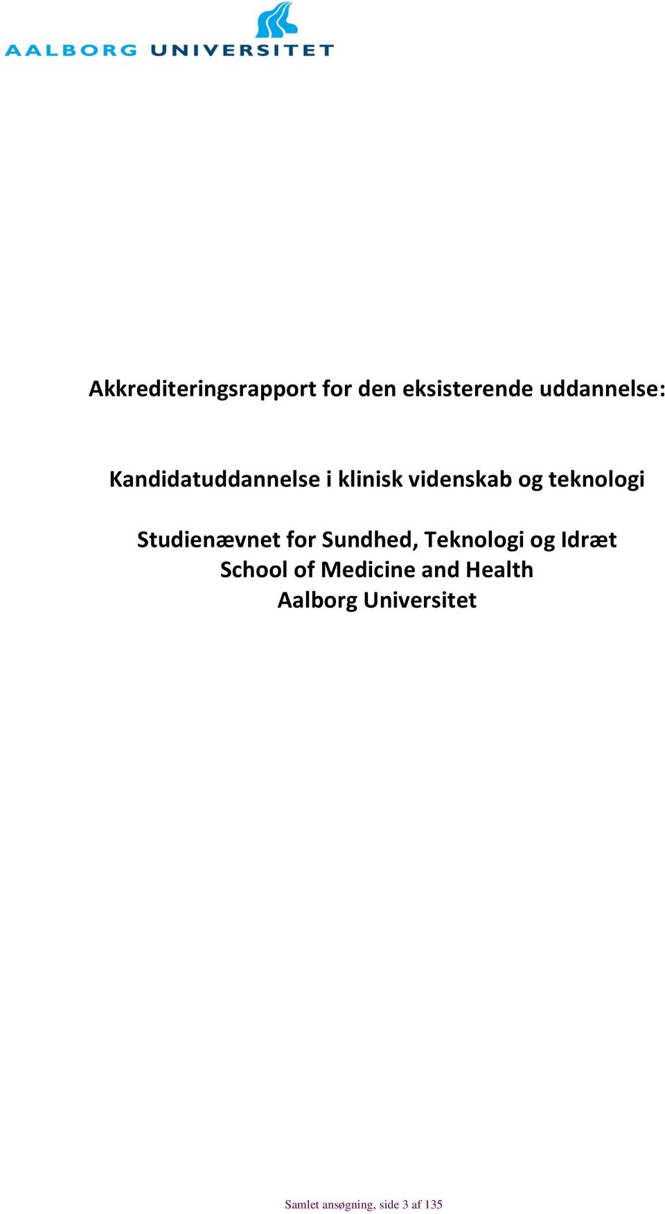 Studienævnet for Sundhed, Teknologi og Idræt School of