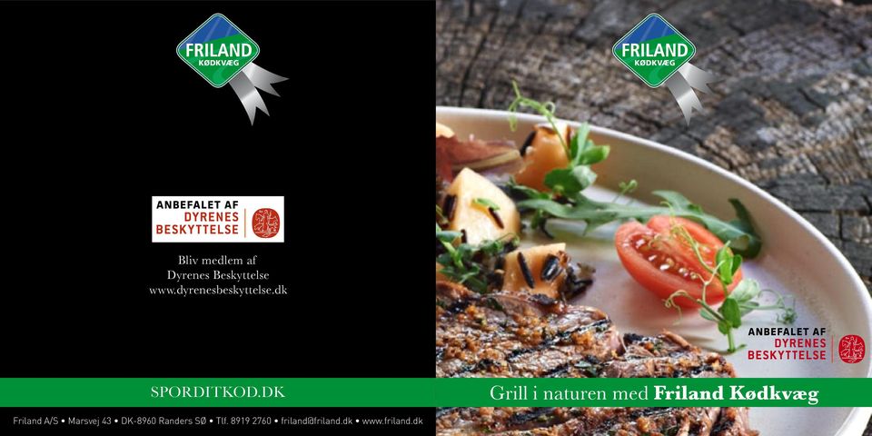 DK Grill i naturen med Friland Kødkvæg Friland 1 A/S