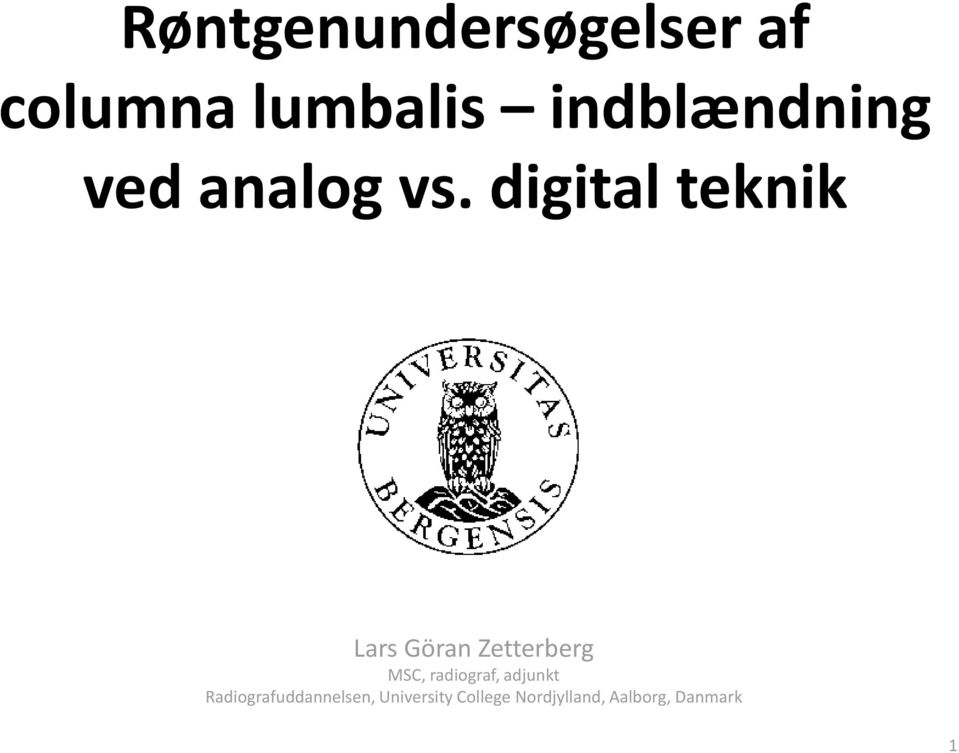 digital teknik Lars Göran Zetterberg MSC,