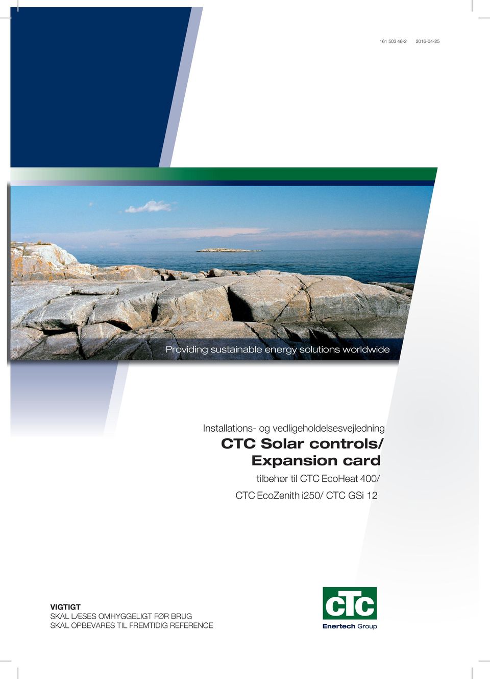 Expansion card tilbehør til CTC EcoHeat 400/ CTC EcoZenith i250/ CTC GSi